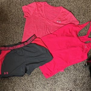 Under armor three-piece set